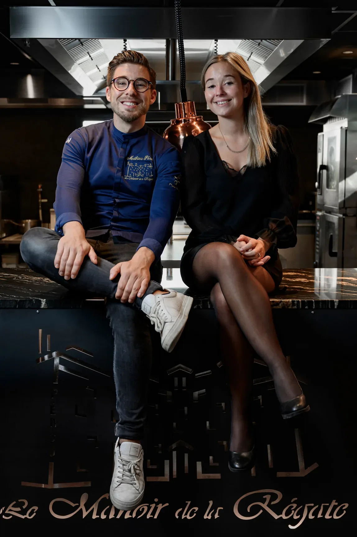 Anne-Charlotte et Mathieu Pérou au Manoir de la Régate