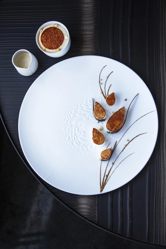 Assortiment de desserts à la vanille