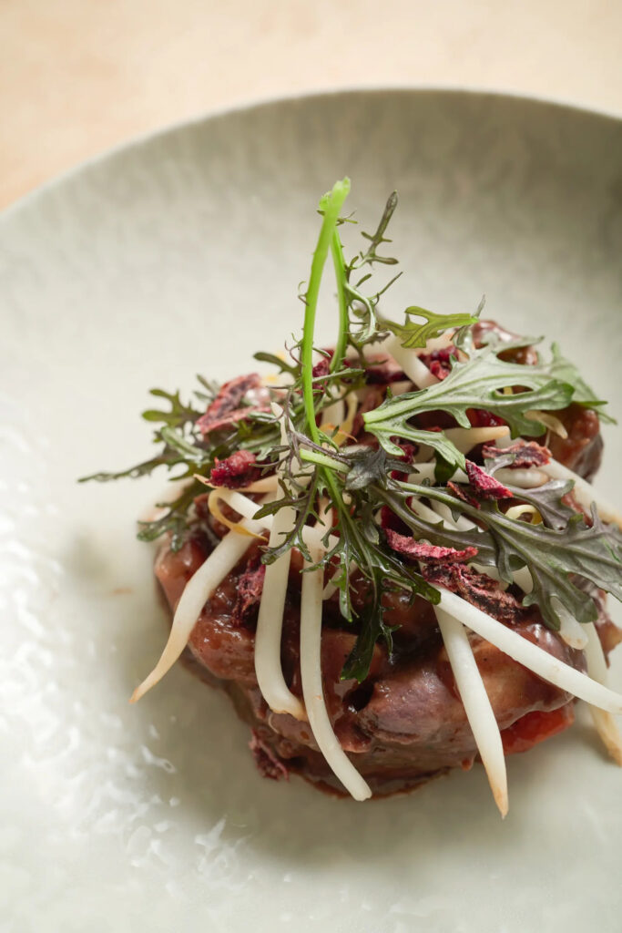 Coq au vin uméboshi
