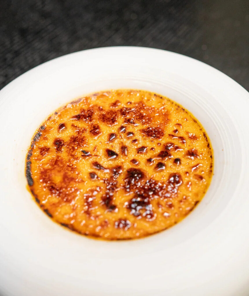 Crème brûlée à la patate douce