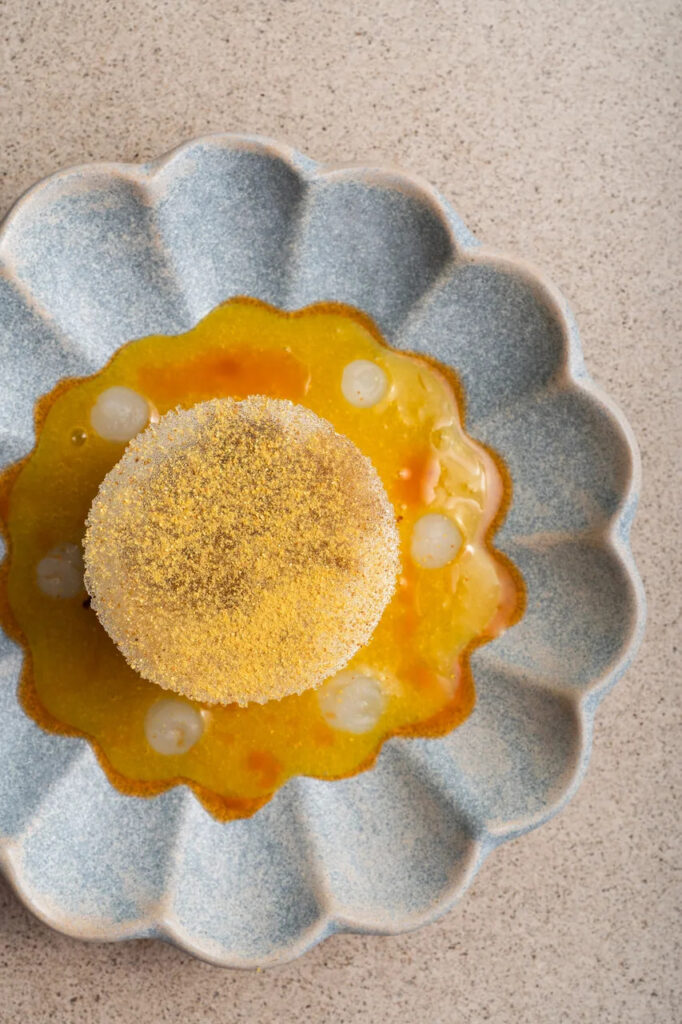 Île flottante passion saké
