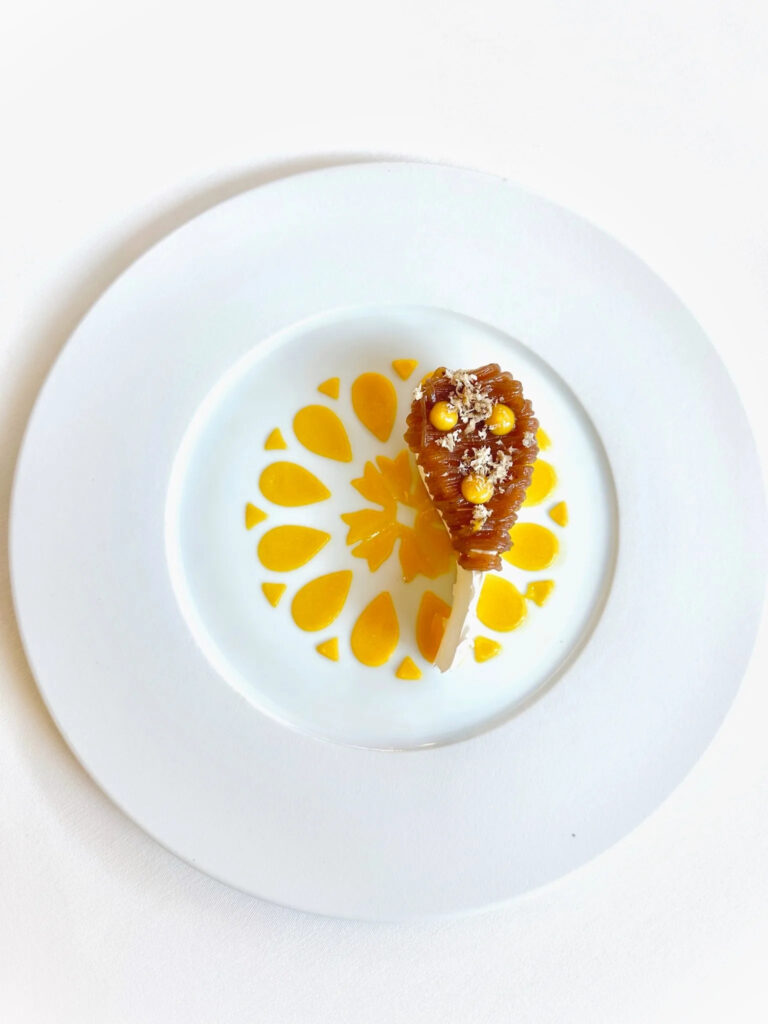 Pavlova aux clémentines et châtaignes façon Mont Blanc