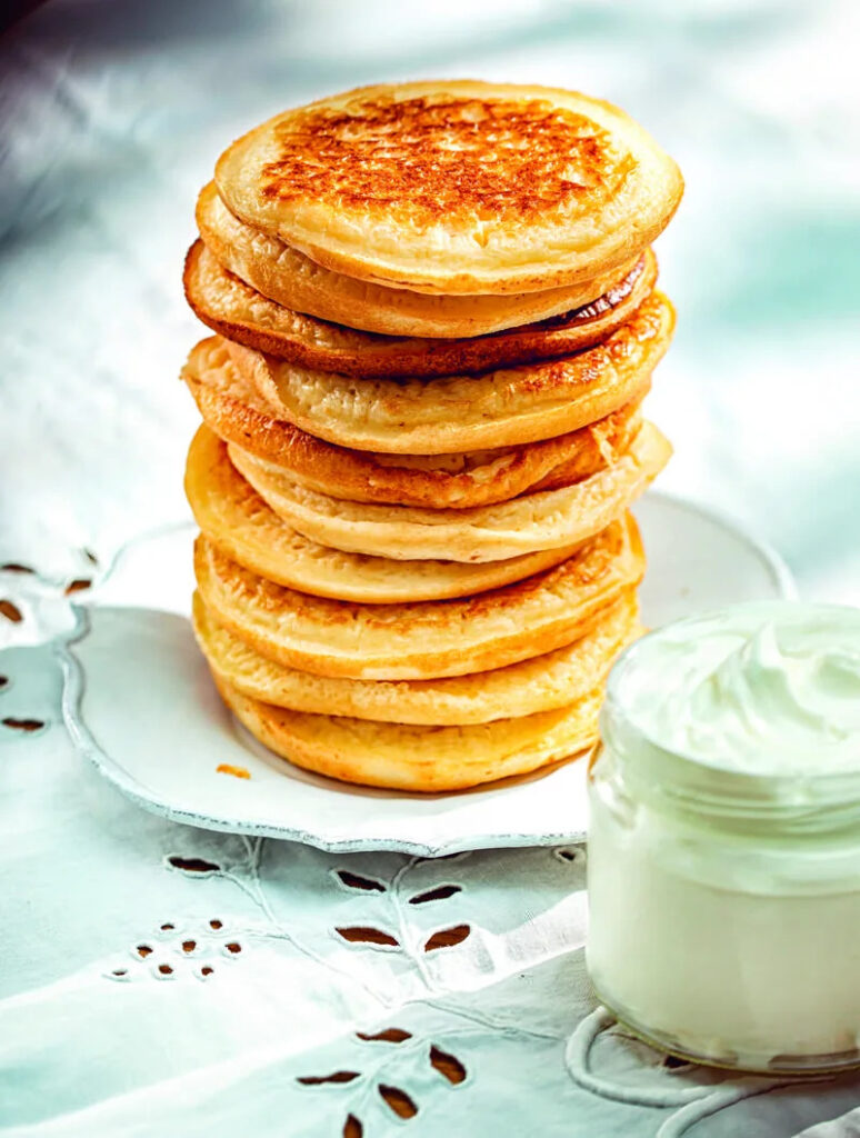 Blinis au yaourt