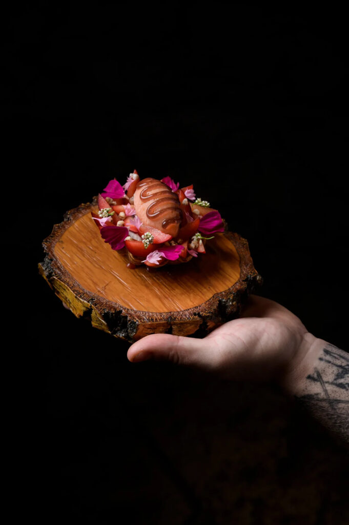 Tartelettes prune umeboshi et sarrasin