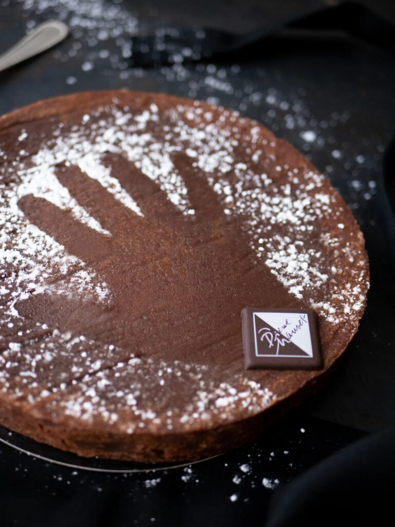 Gâteau Fondanlithique chocolat et crème de marrons