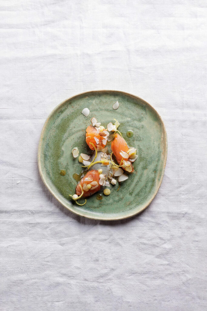 Truite de la Sorgue aux amandes